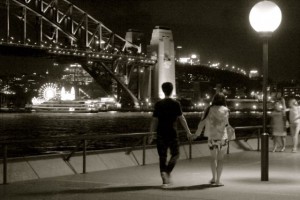 So romantisch kann der Hafen von Sydney sein <3